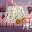 Vanilla with Sprinkles Ice Cream Shorts 